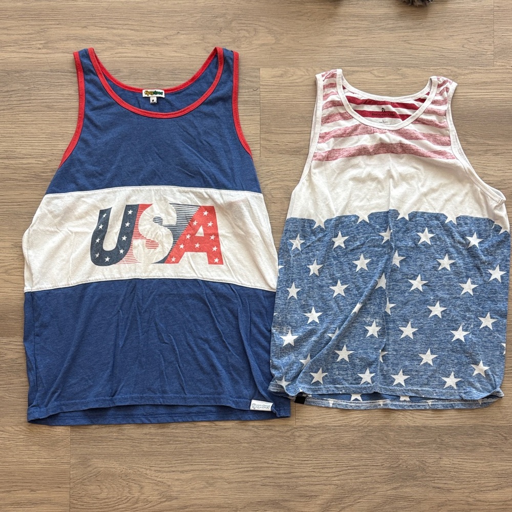 Patriotic Tank Tops - USA